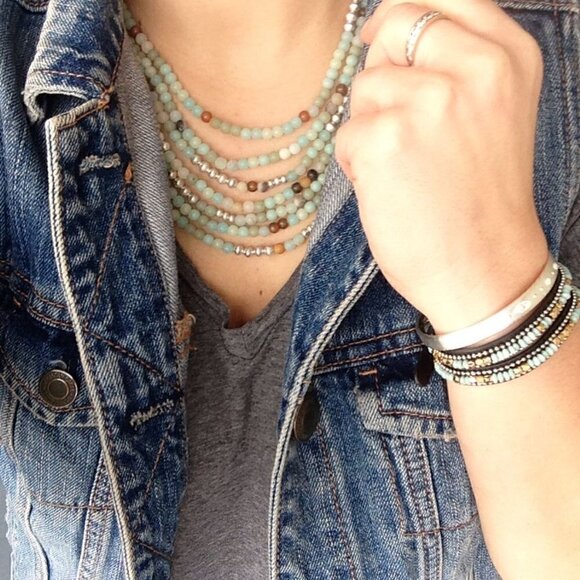 Stella & Dot Cleopatra Statement Necklace - Picture 6 of 8